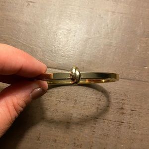 Gold Knot Bangle